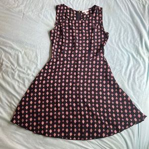 dELiA*s Patterned Skater Dress